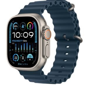 Watch Ultra 2 (GPS + Cellular), 49mm Titanium Case with Blue Ocean Band